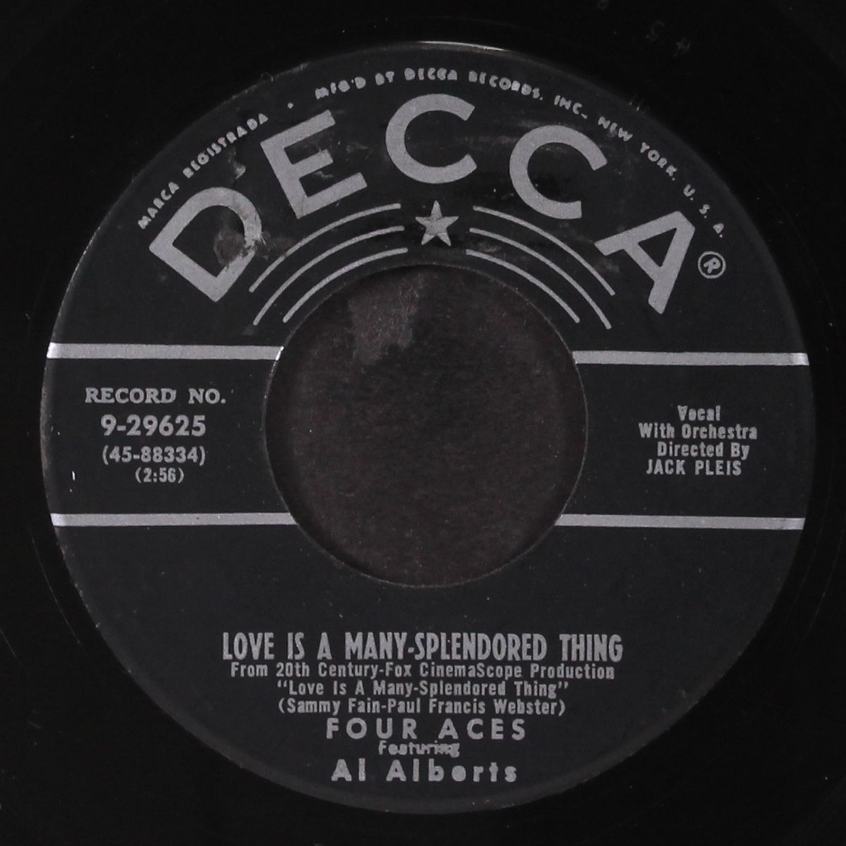 love is a many-splendored thing / shine on harvest moon by FOUR ACES