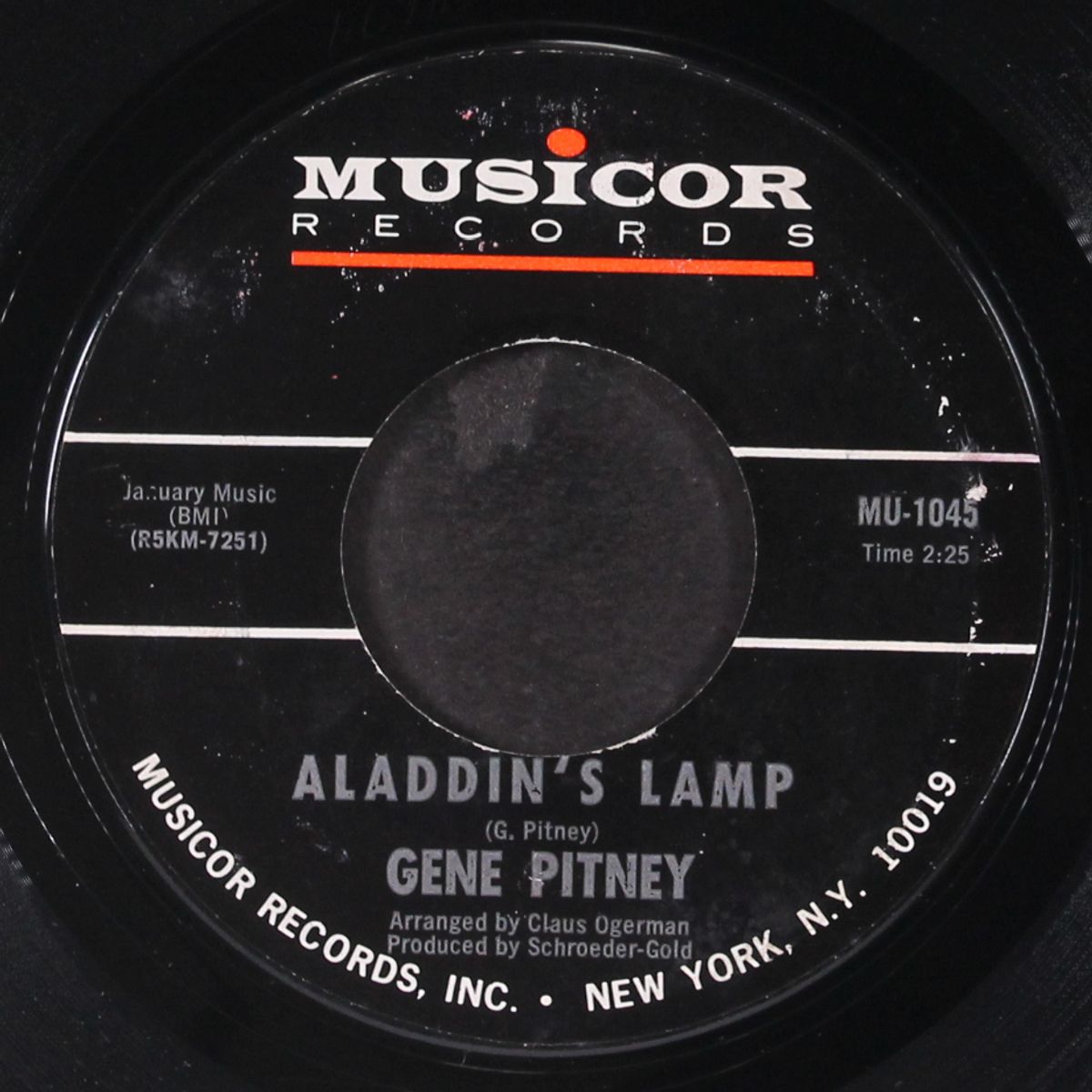 i'm gonna be strong / aladdin's lamp by GENE PITNEY