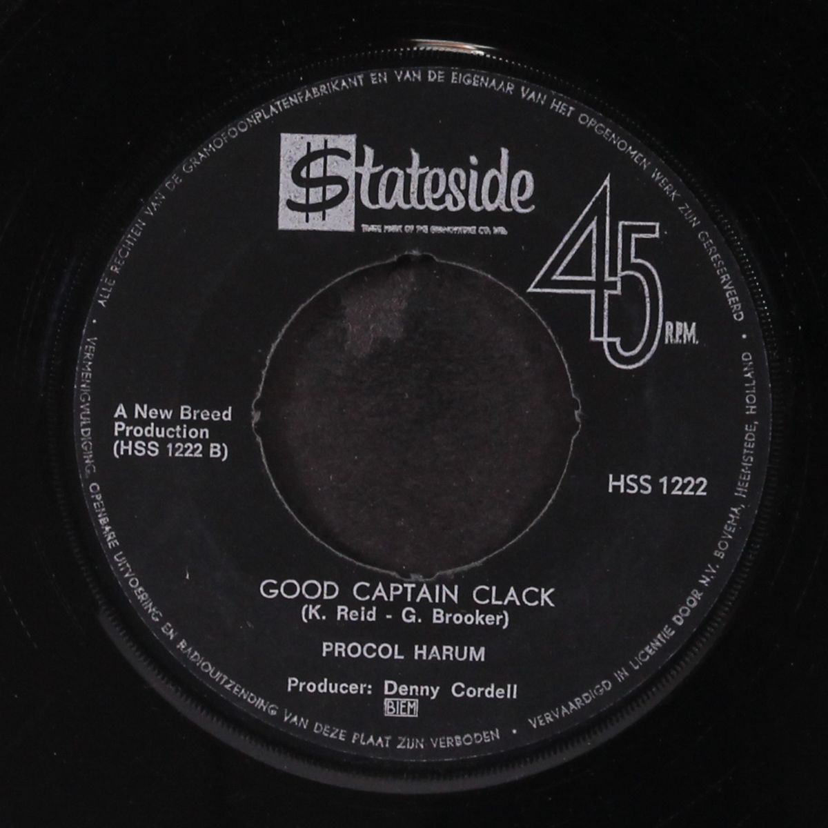 homburg / good captain clack by PROCOL HARUM