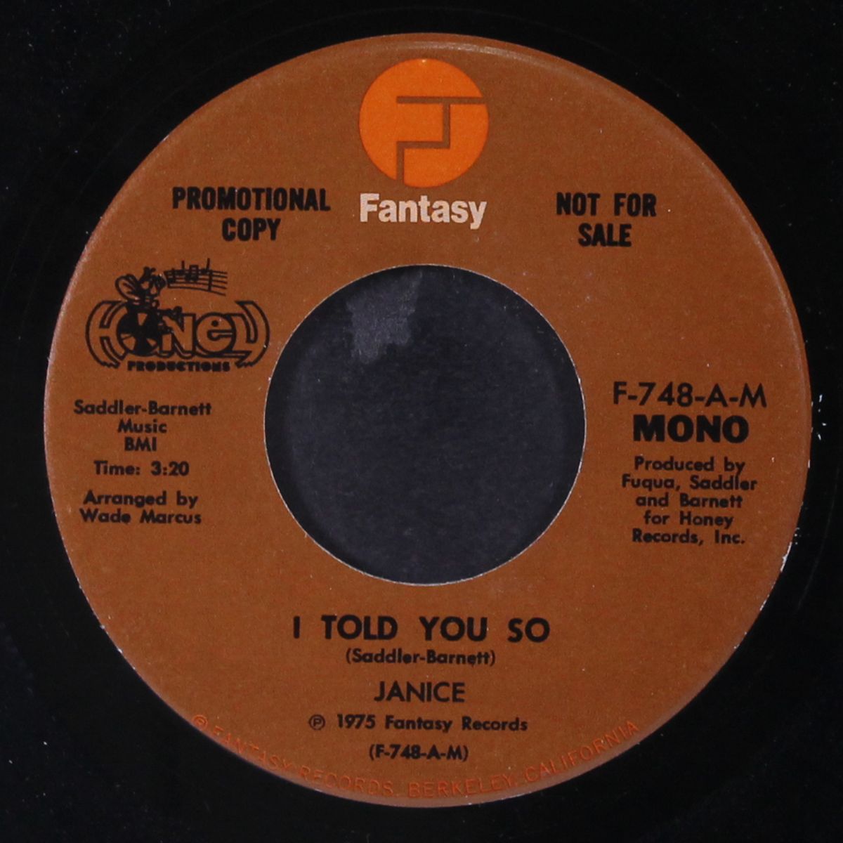 i told you so / mono by JANICE