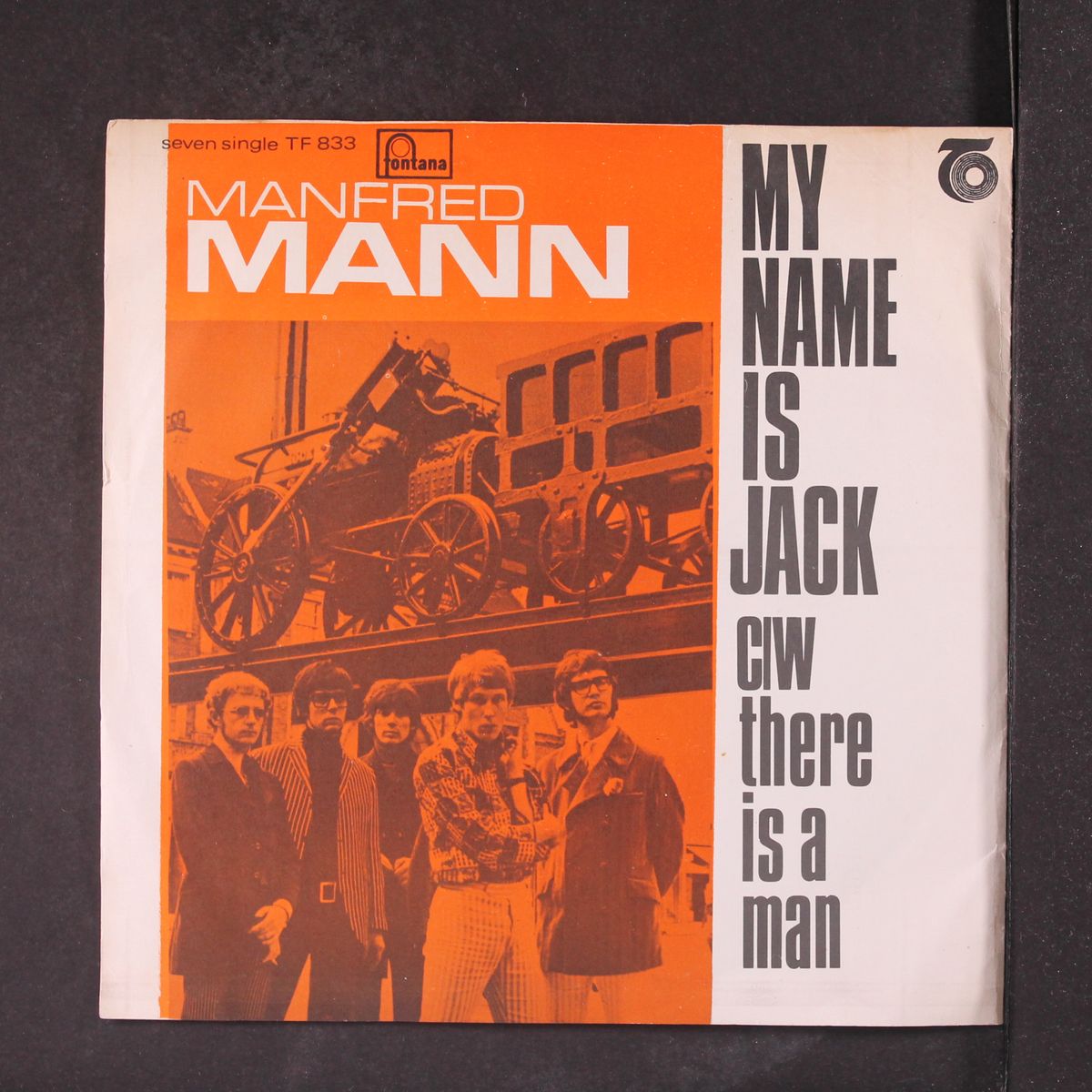 my name is jack / there is a man by MANFRED MANN