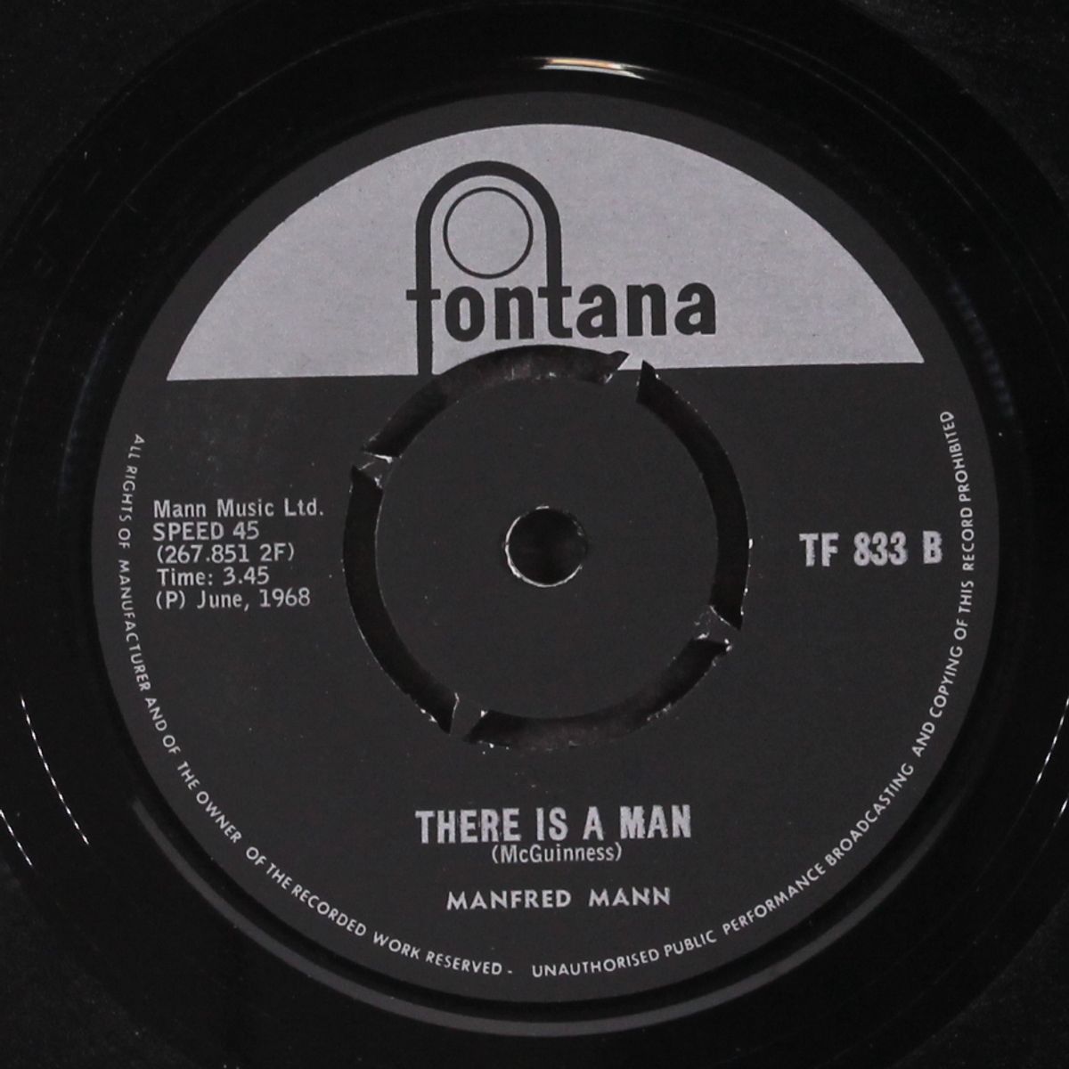 my name is jack / there is a man by MANFRED MANN