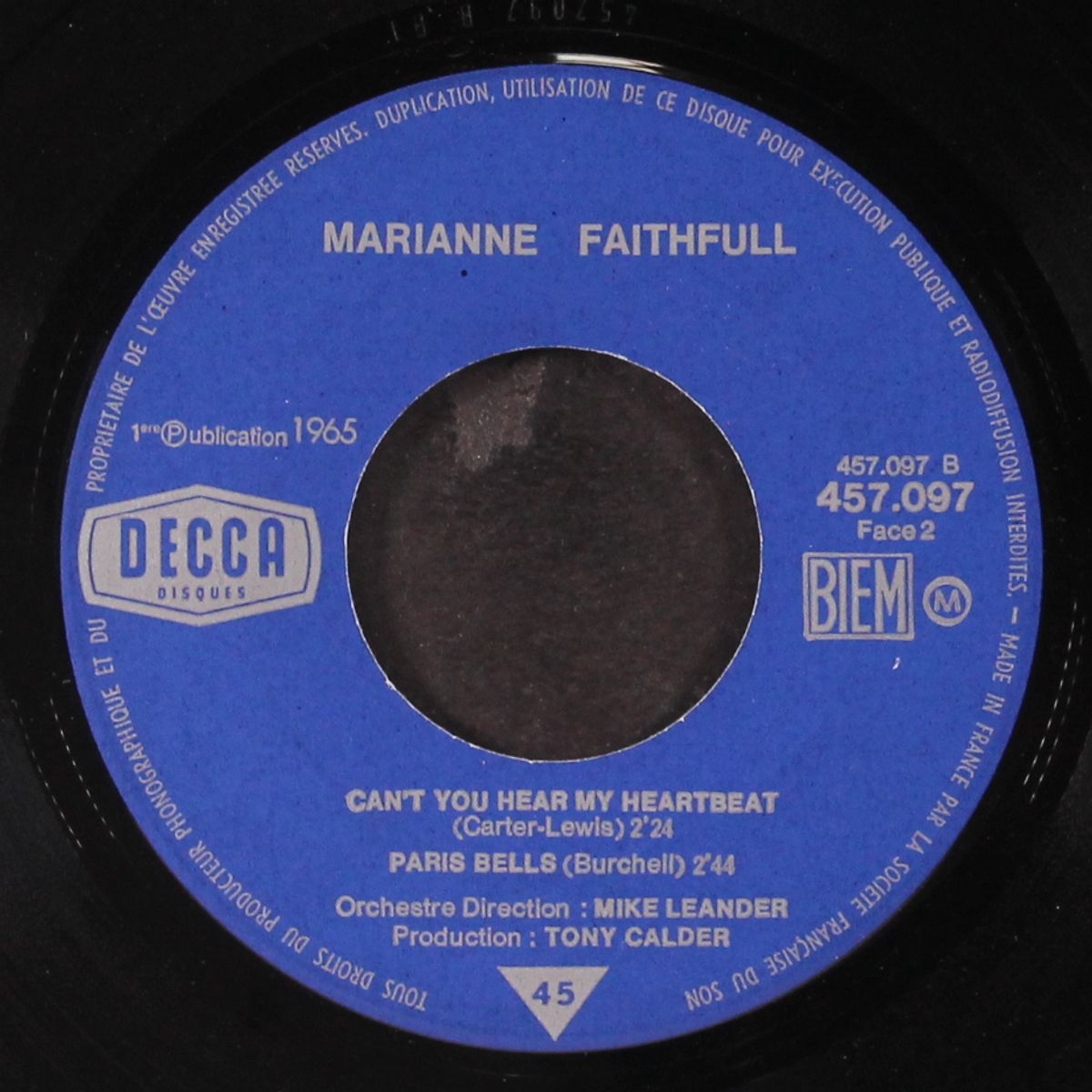 yesterday by MARIANNE FAITHFULL