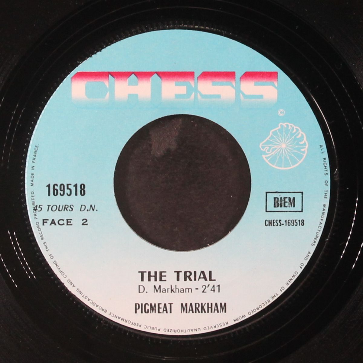 here comes the judge / the trial by PIGMEAT MARKHAM