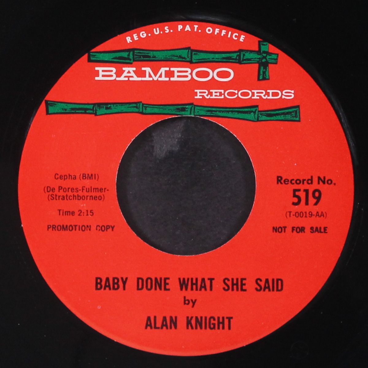 the girl with the wavy hair / baby done what she said by ALAN KNIGHT