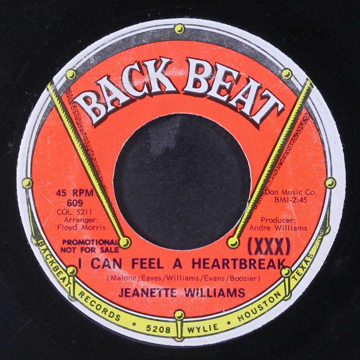 hound dog / can feel a heartbreak by JEANETTE WILLIAMS