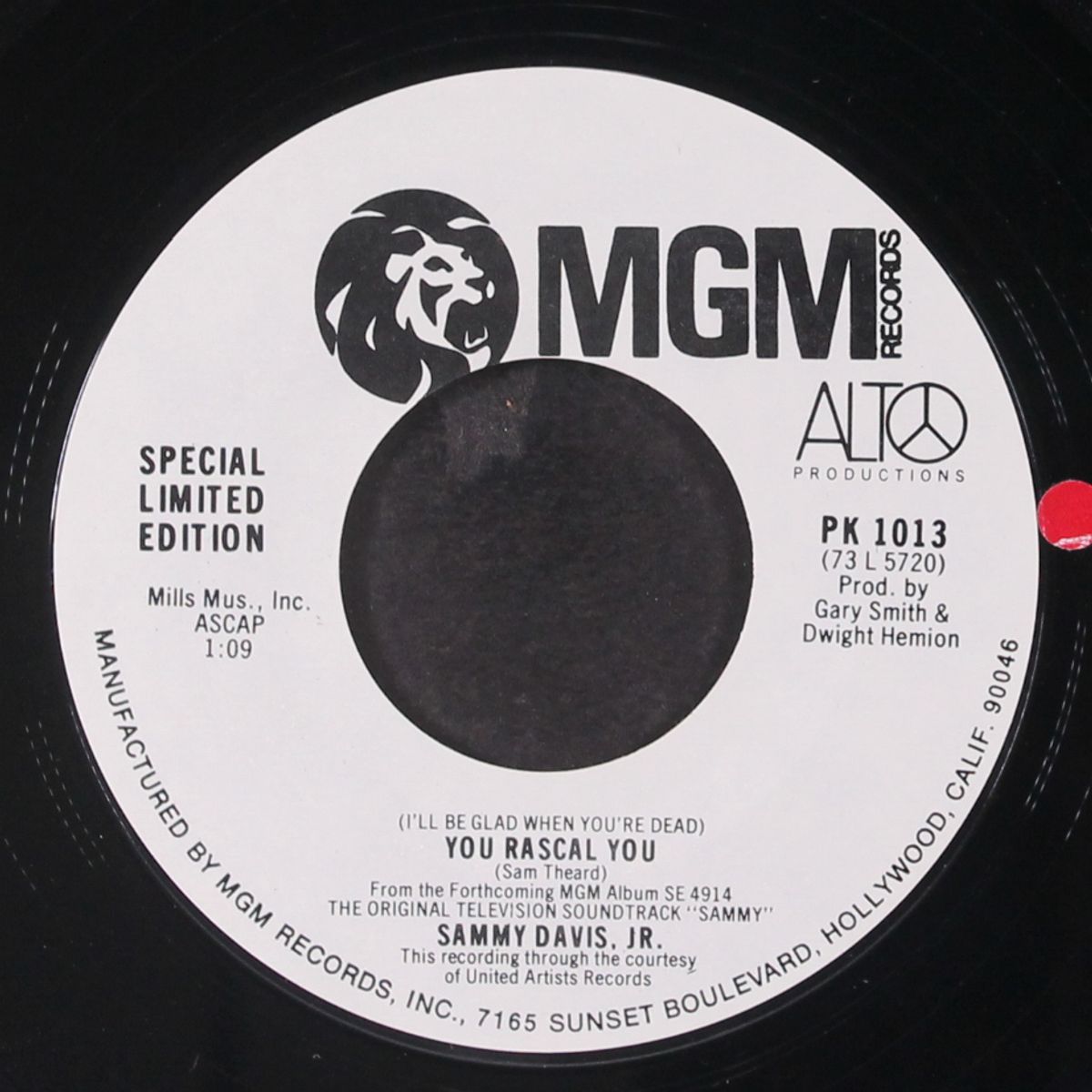 you rascal you by SAMMY DAVIS JR.
