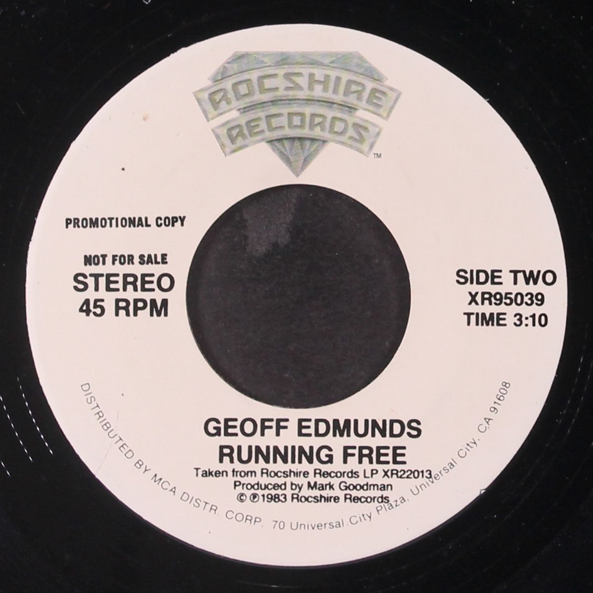 running free / cathy's song by GEOFF EDMUNDS