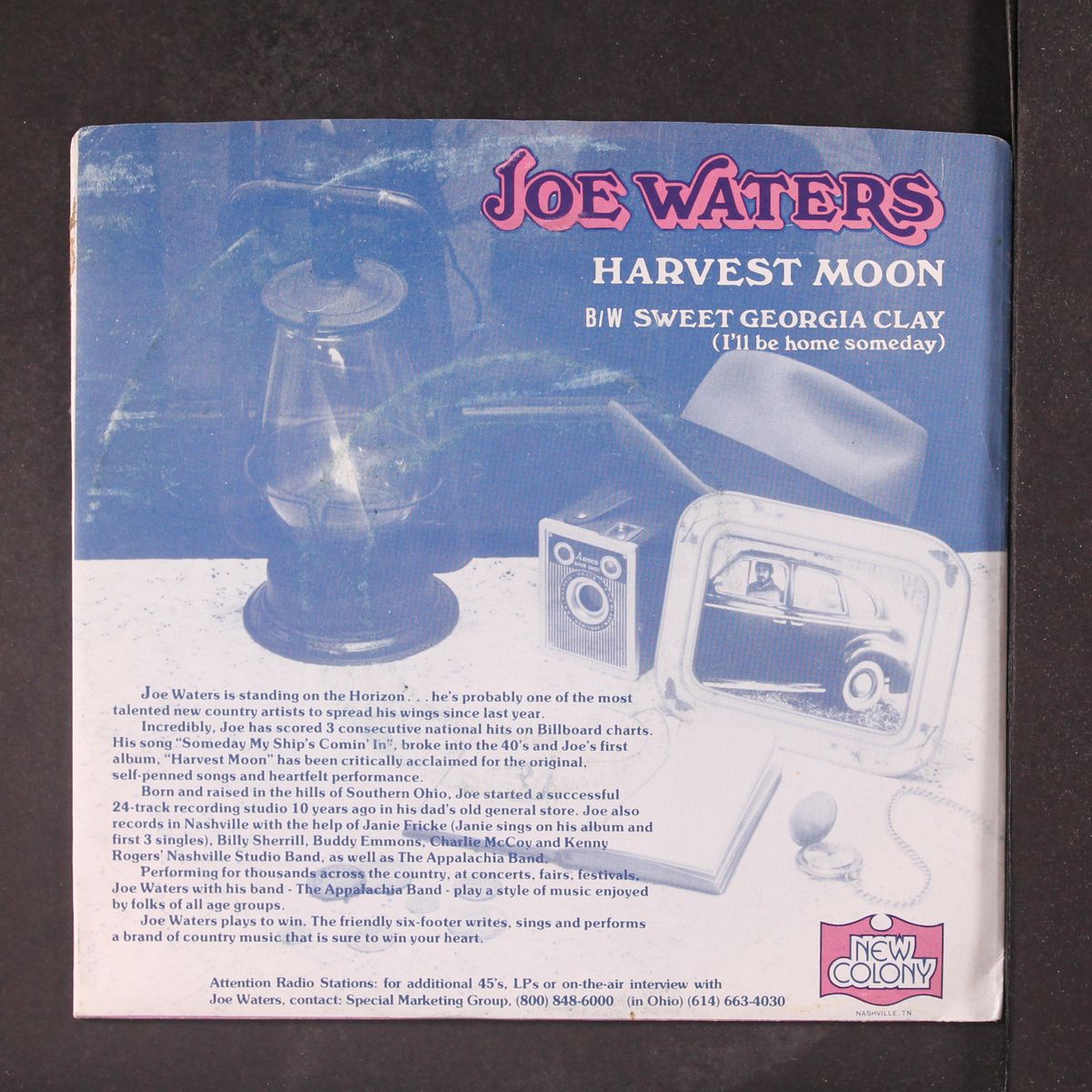 harvest moon / sweet georgia clay by JOE WATERS