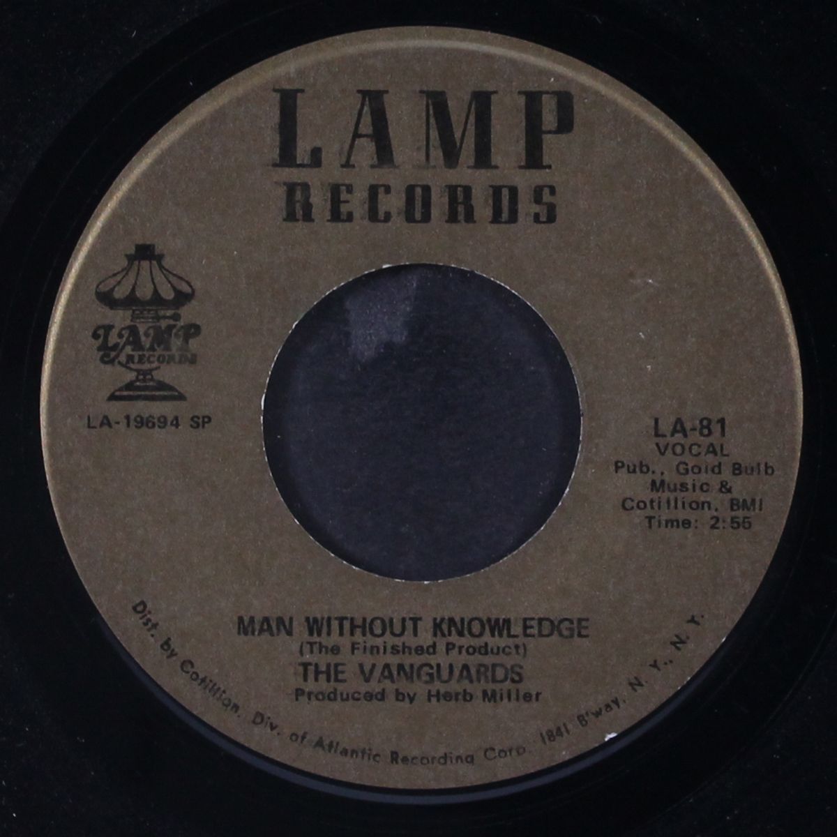 girl go away / man without knowledge by VANGUARDS
