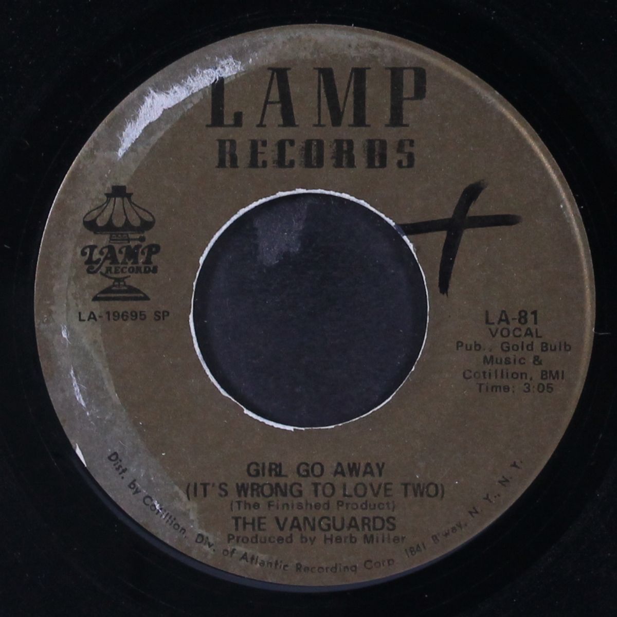 girl go away / man without knowledge by VANGUARDS