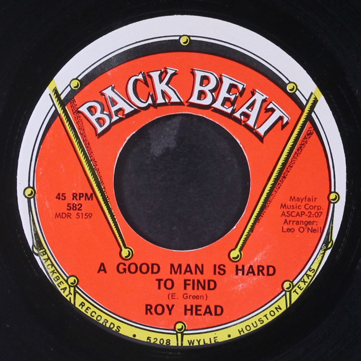 a good man is hard to find / nobody but me by ROY HEAD