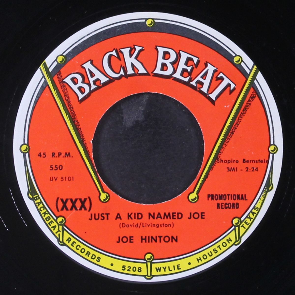 just a kid named joe by JOE HINTON