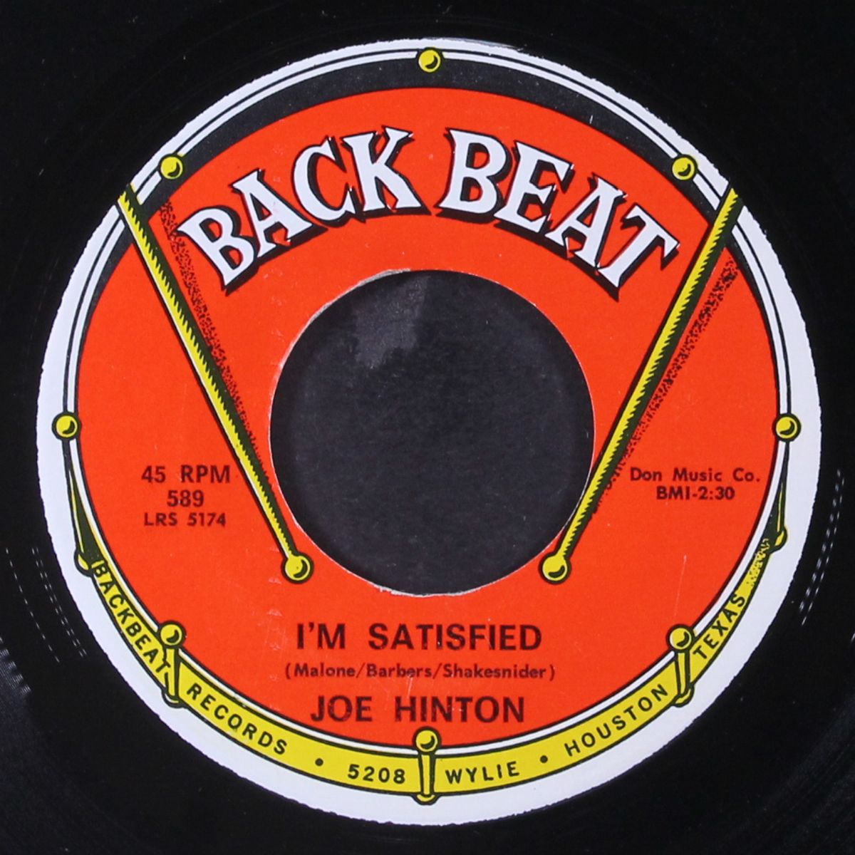 be ever wonderful / i'm satisfied by JOE HINTON