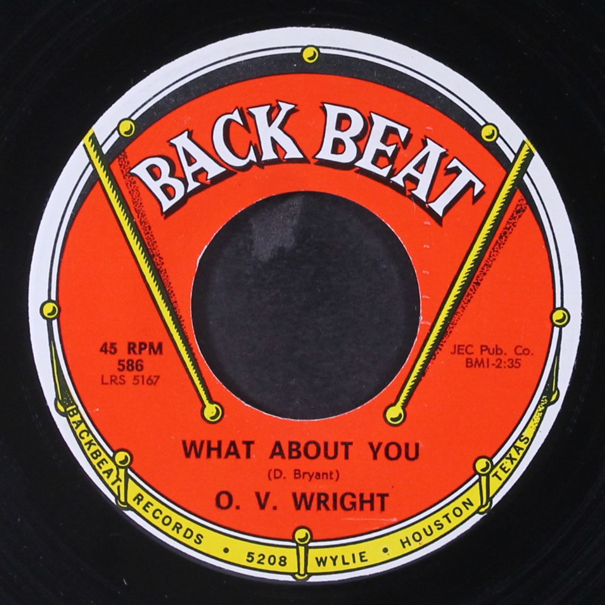 what did you tell this girl of mine / what about you by O.V. WRIGHT