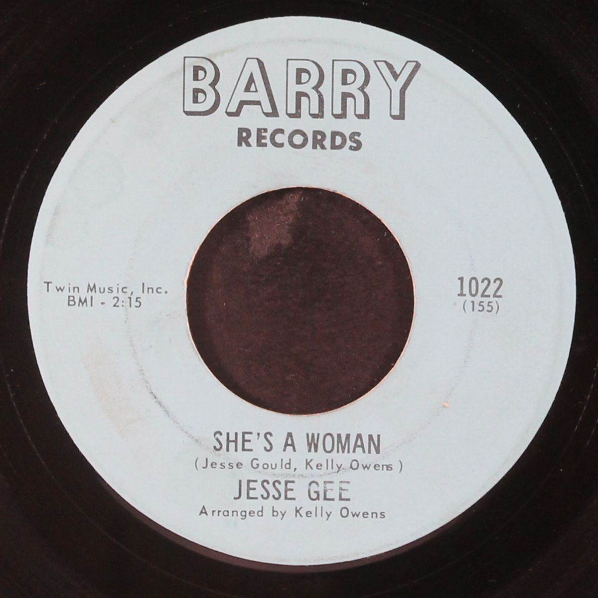 she's a woman / sweet sweet by JESSE GEE