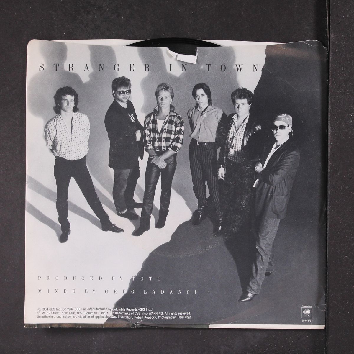 stranger in town / change of heart by TOTO