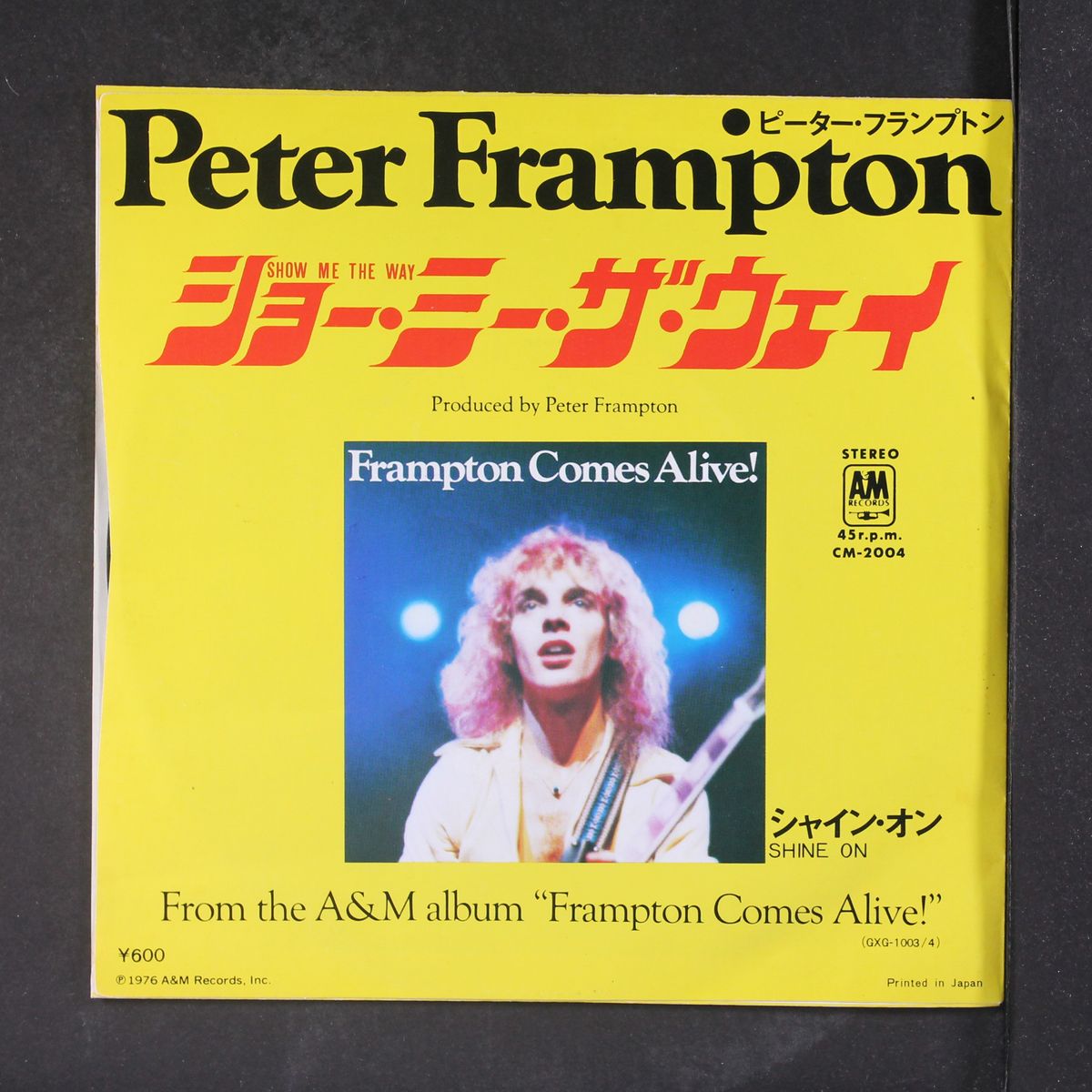 show me the way by PETER FRAMPTON