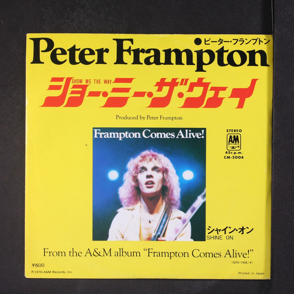 show me the way by PETER FRAMPTON