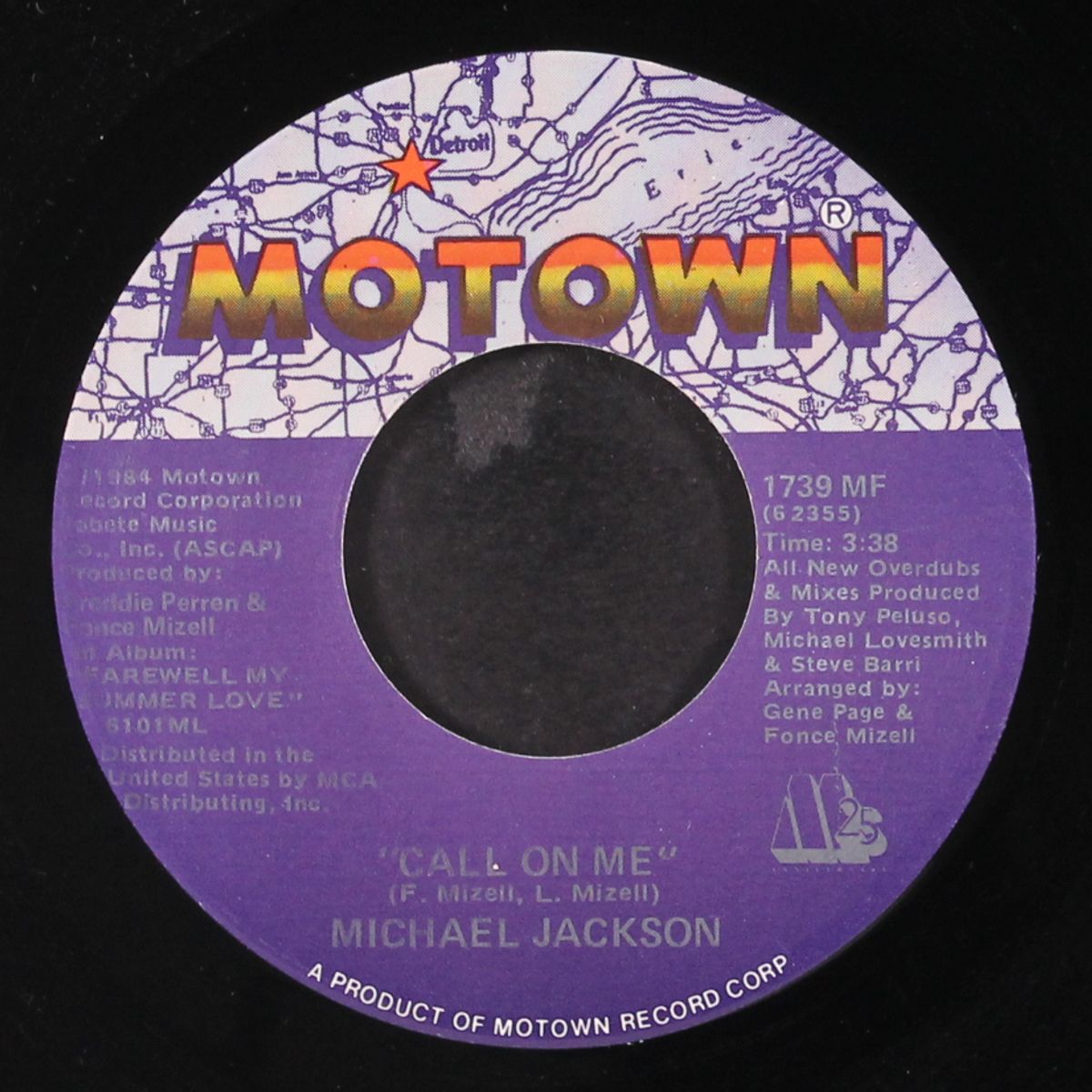 farewell my summer love / call on me by MICHAEL JACKSON