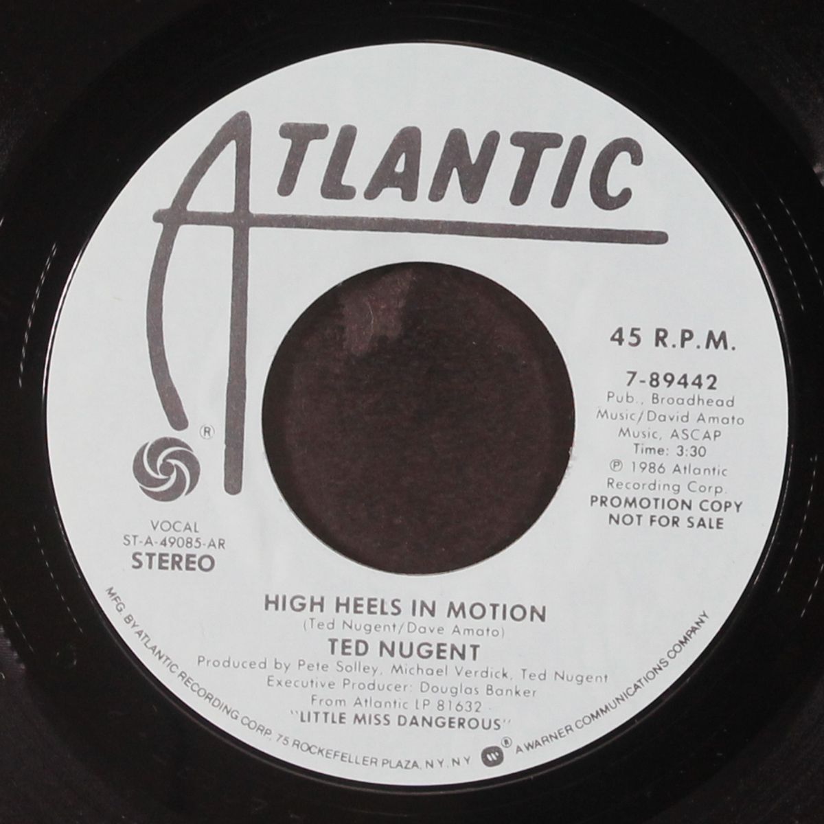 high heels in motion / same by TED NUGENT