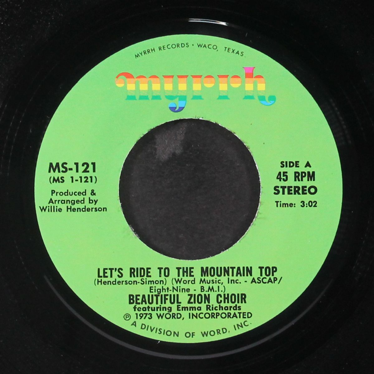 let's ride to the mountian top / dust yourself off and try it again by BEAUTIFUL ZION CHOIR