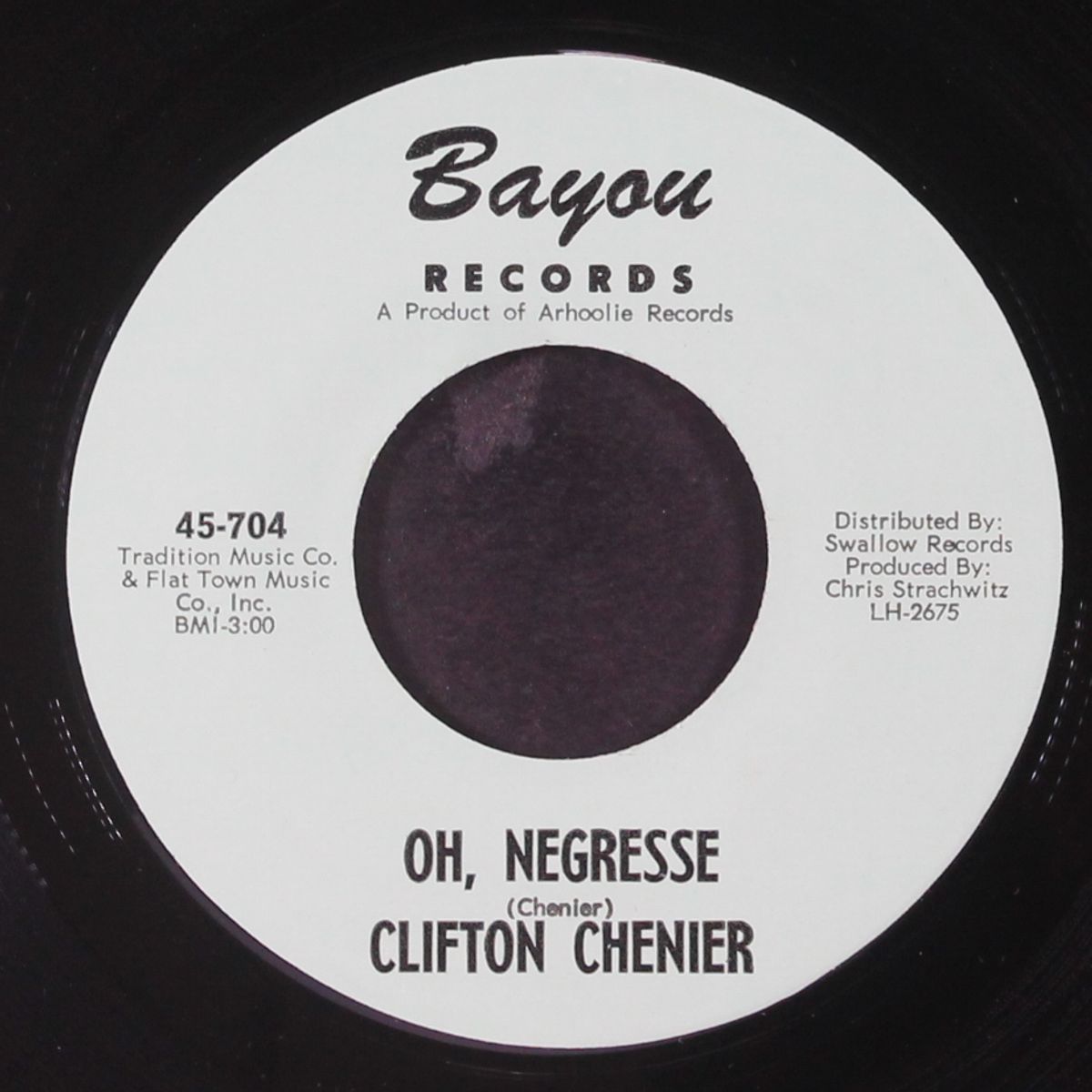 oh, negresse / ay ai ai by CLIFTON CHENIER