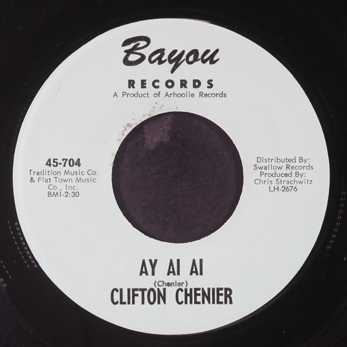 oh, negresse / ay ai ai by CLIFTON CHENIER