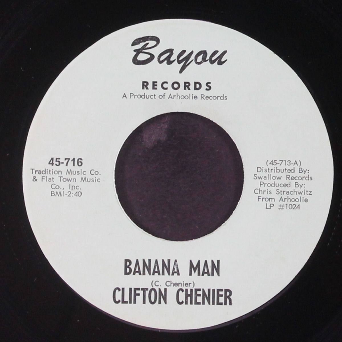 pinetop's boogie woogie / banana man by CLIFTON CHENIER