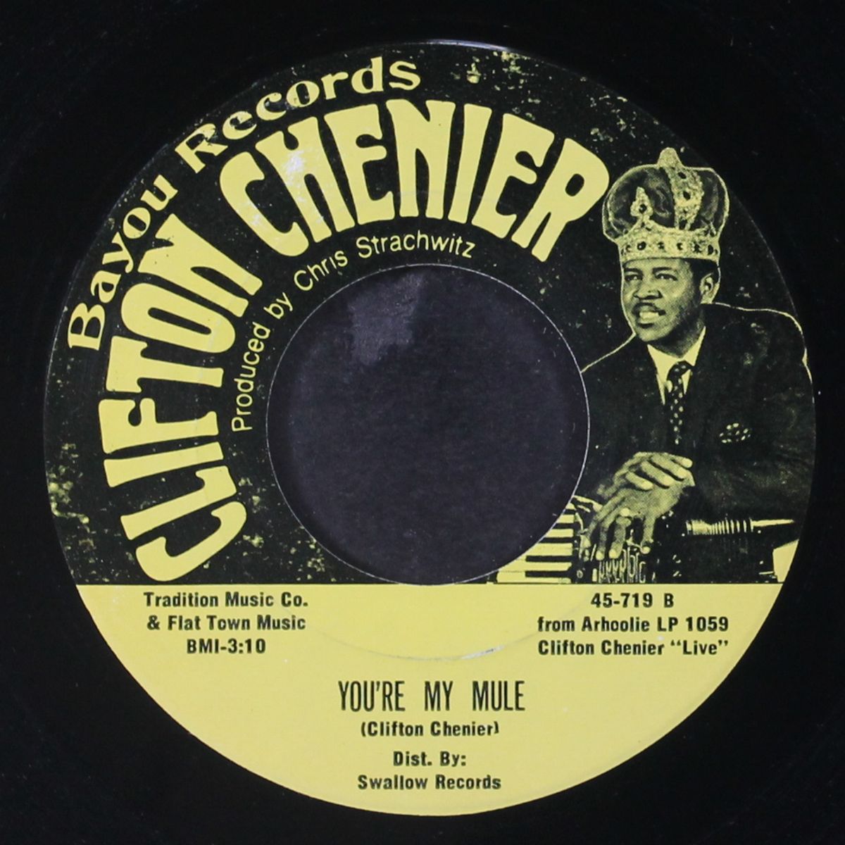 cher catin / you're my mule by CLIFTON CHENIER