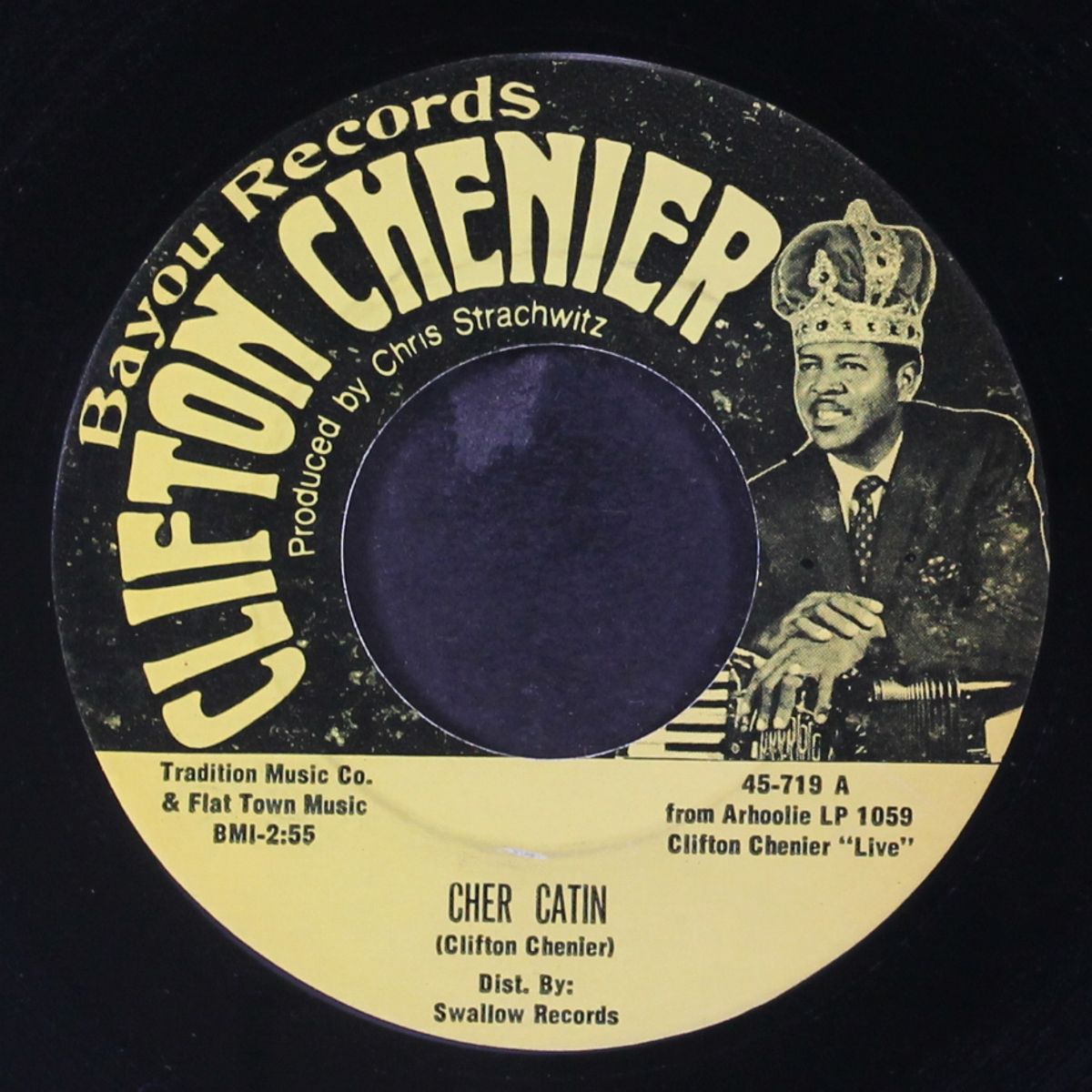 cher catin / you're my mule by CLIFTON CHENIER