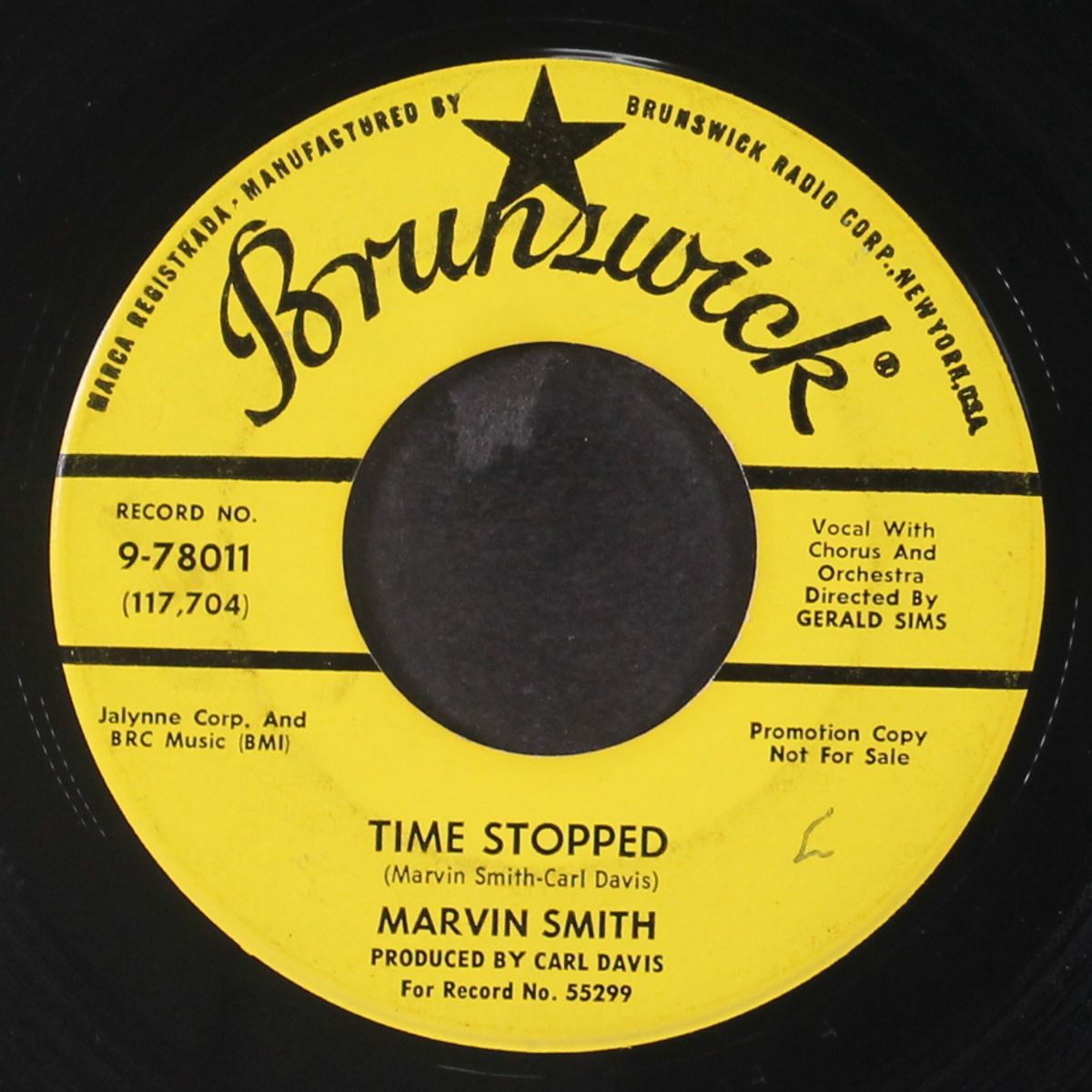 time stopped / same by MARVIN SMITH
