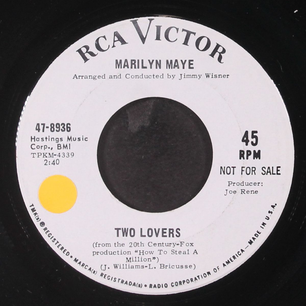 cabaret / two lovers by MARILYN MAYE