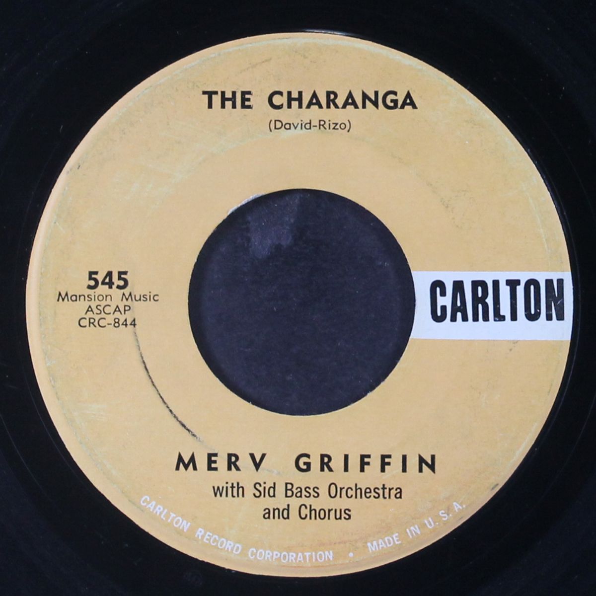 along came joe / the charanga by MERV GRIFFIN