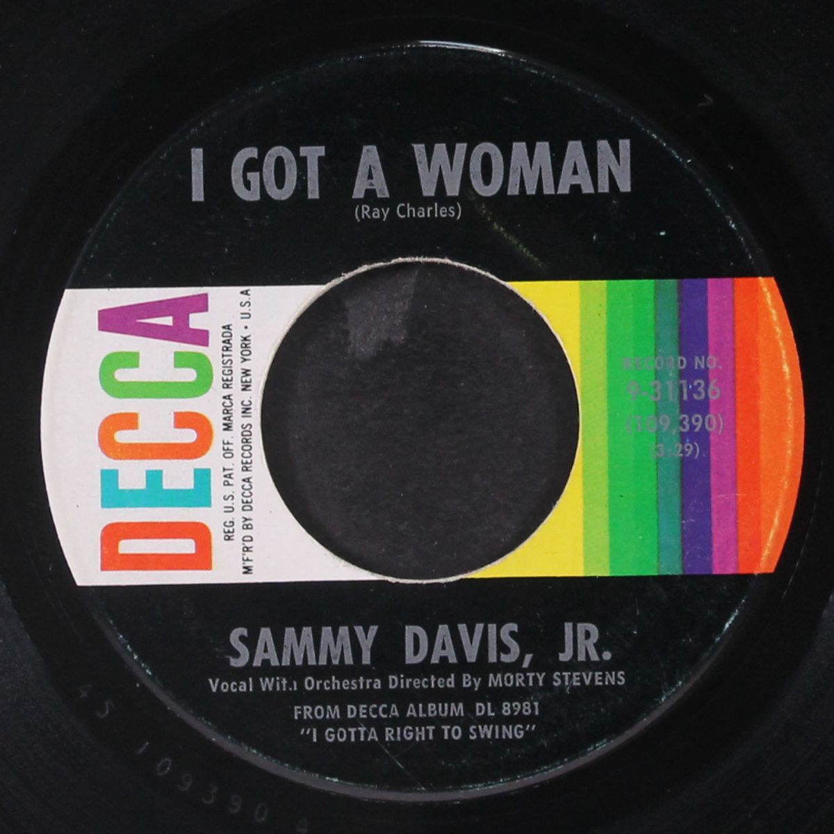 mess around / i got a woman by SAMMY DAVIS, JR.