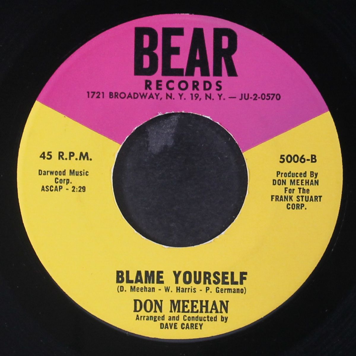 what does the lord look like / blame yourself by DON MEEHAN