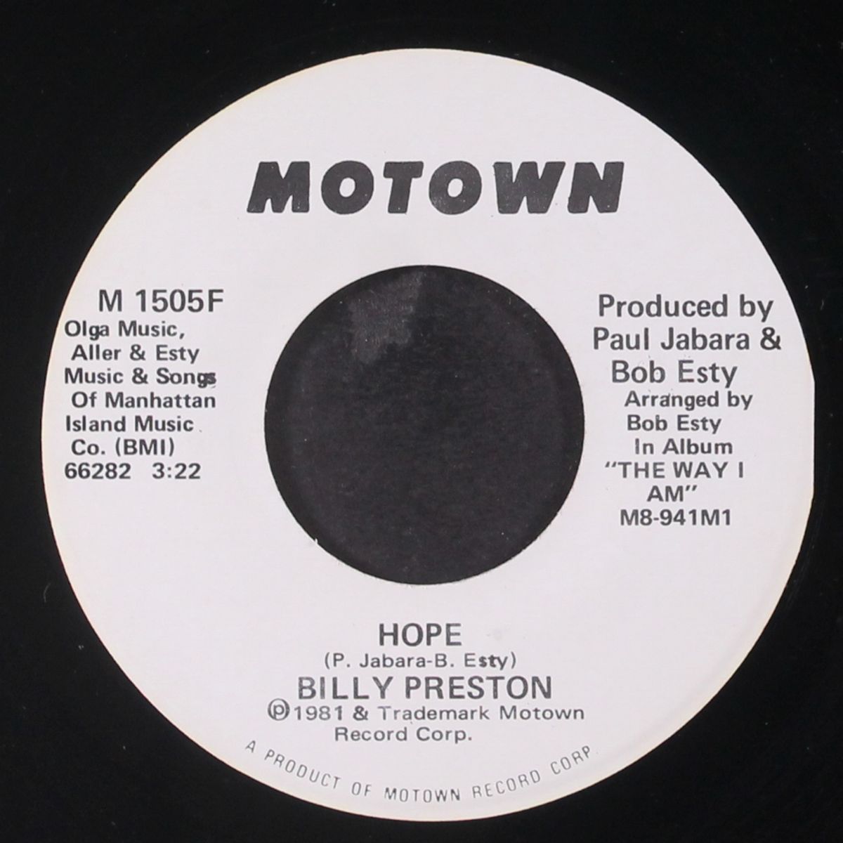 hope by BILLY PRESTON