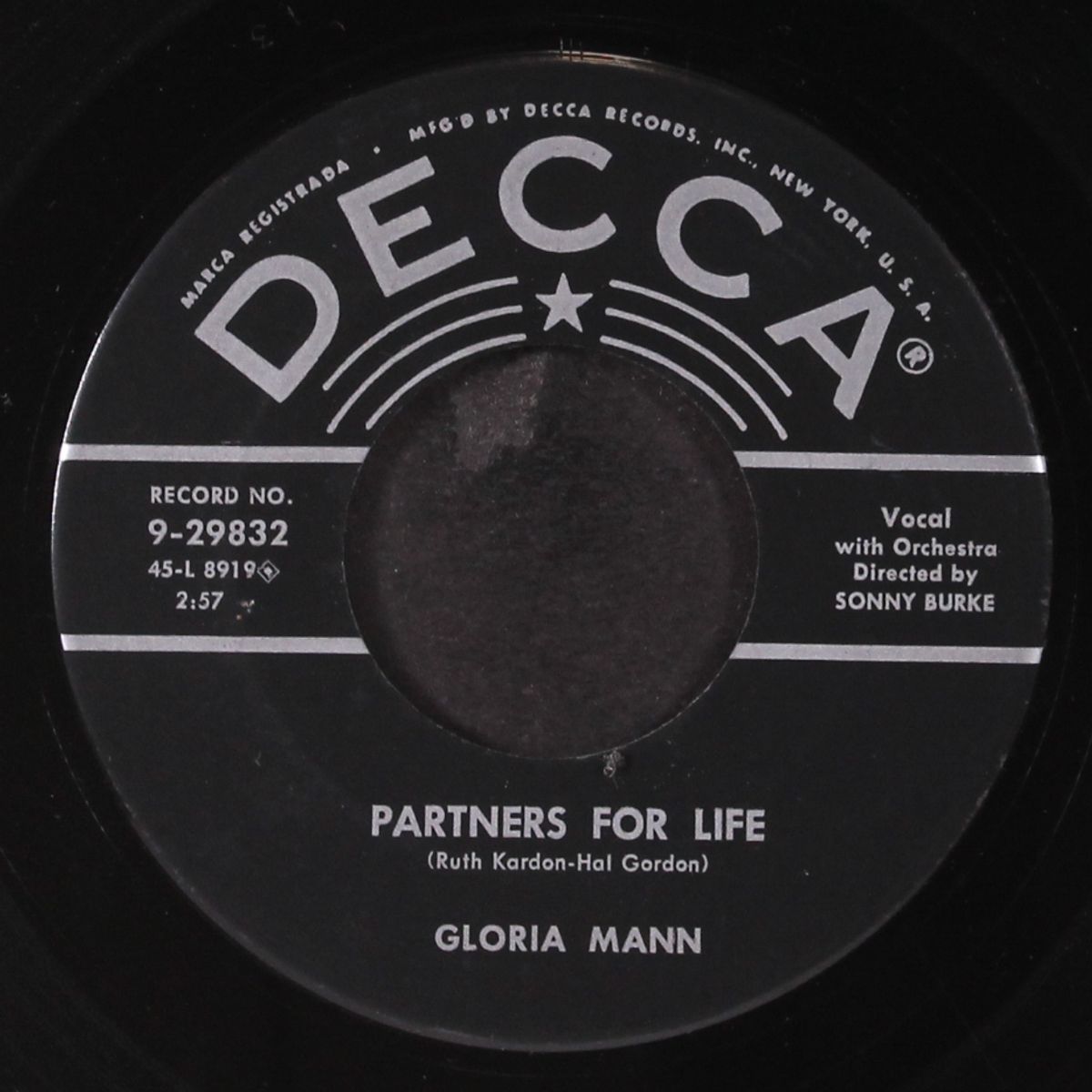 why do fools fall in love? / partners for life by GLORIA MANN & GROUP