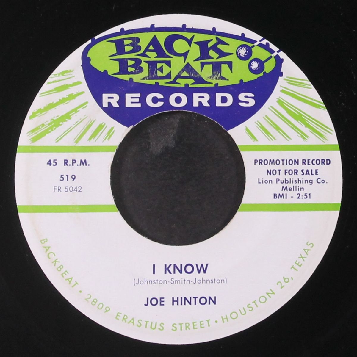 i know by JOE HINTON