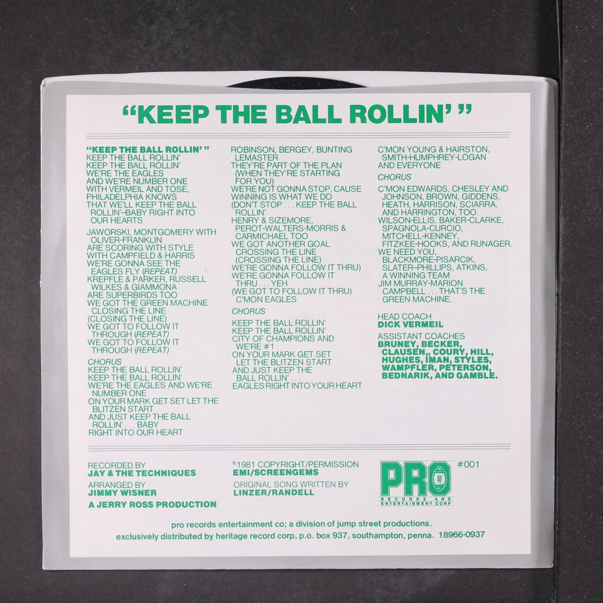 keep the ball rollin' / blank by JAY & TECHNIQUES