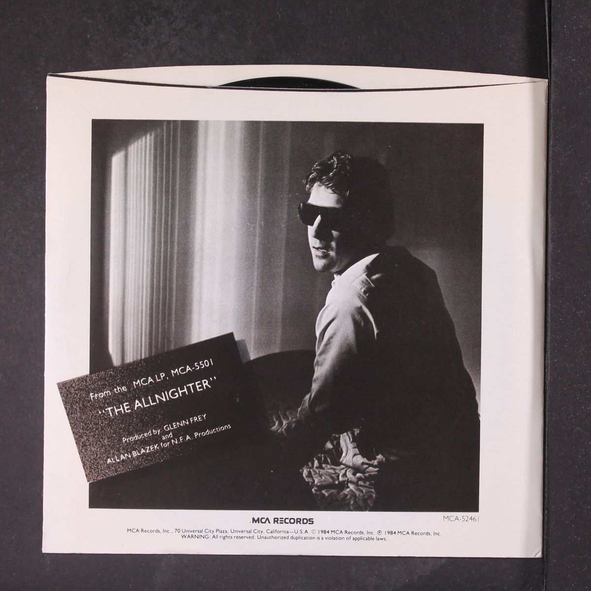 the allnighter / smuggler's blues by GLENN FREY