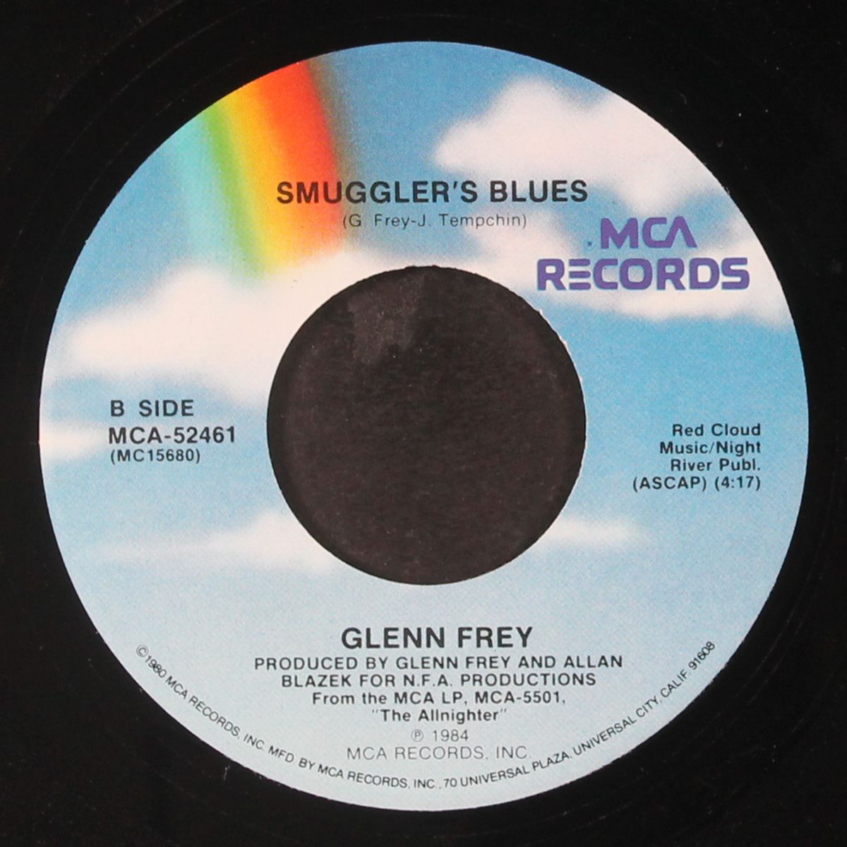 the allnighter / smuggler's blues by GLENN FREY