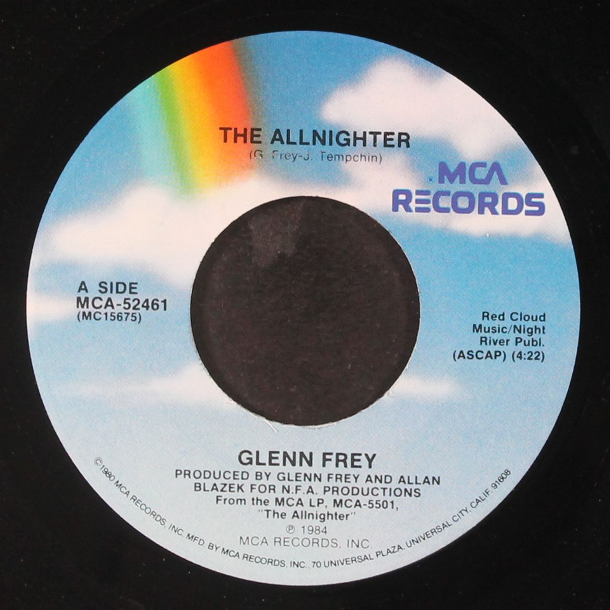 the allnighter / smuggler's blues by GLENN FREY