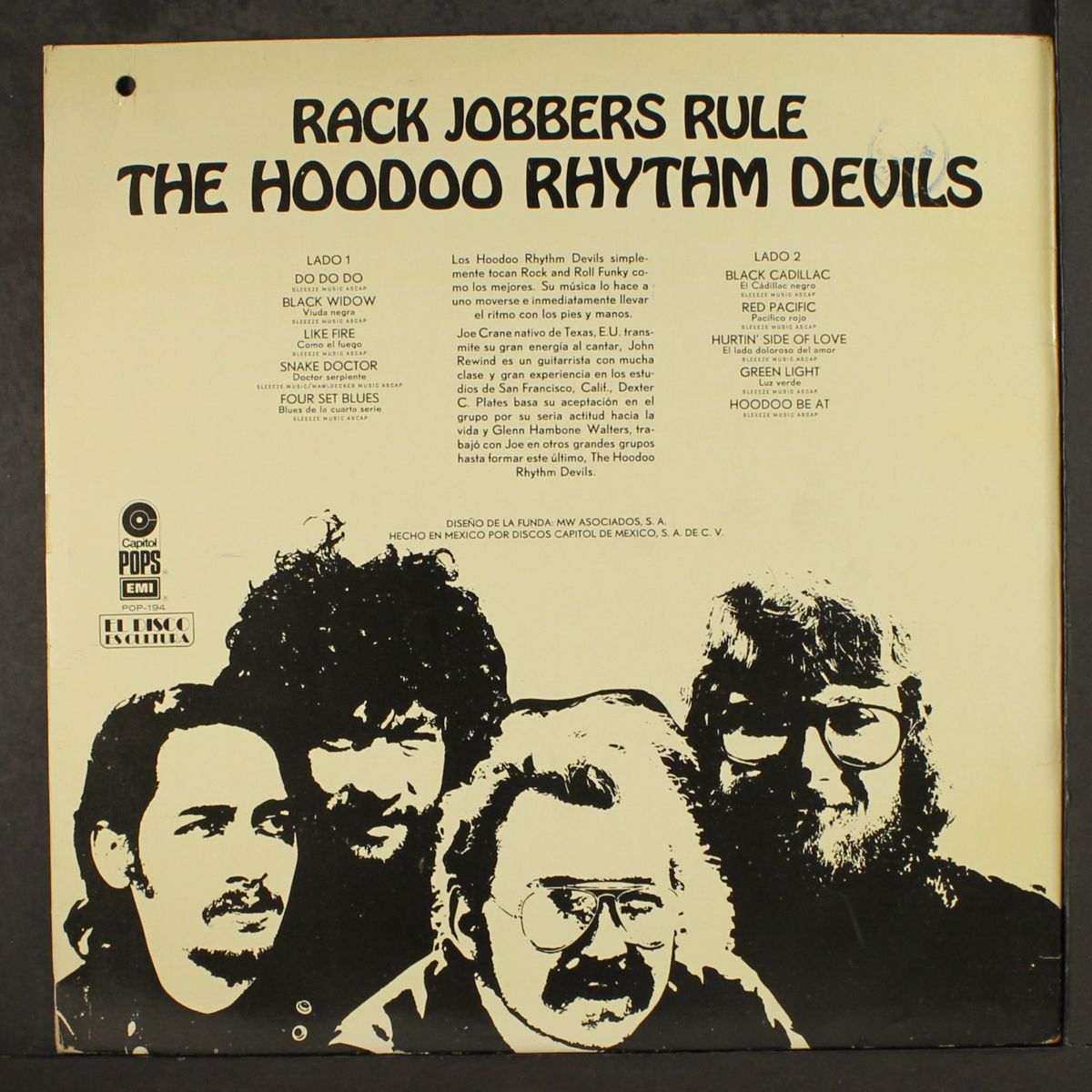 rack jobbers rule by HOODOO RHYTHM DEVILS
