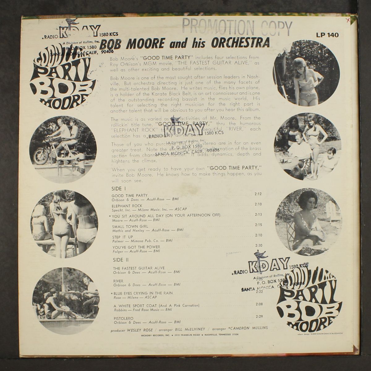 goodtime party by BOB MOORE