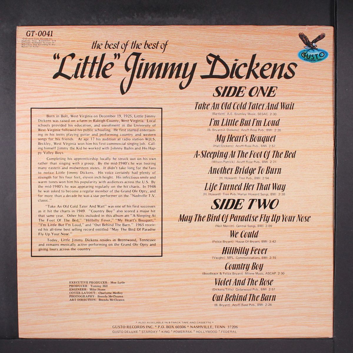 the best of the best by LITTLE JIMMY DICKENS