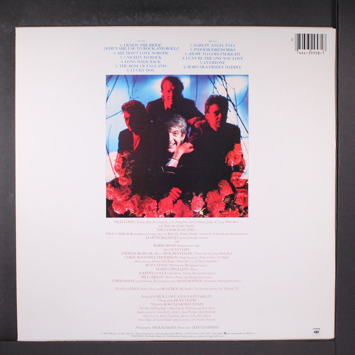 the rose of england by NICK LOWE