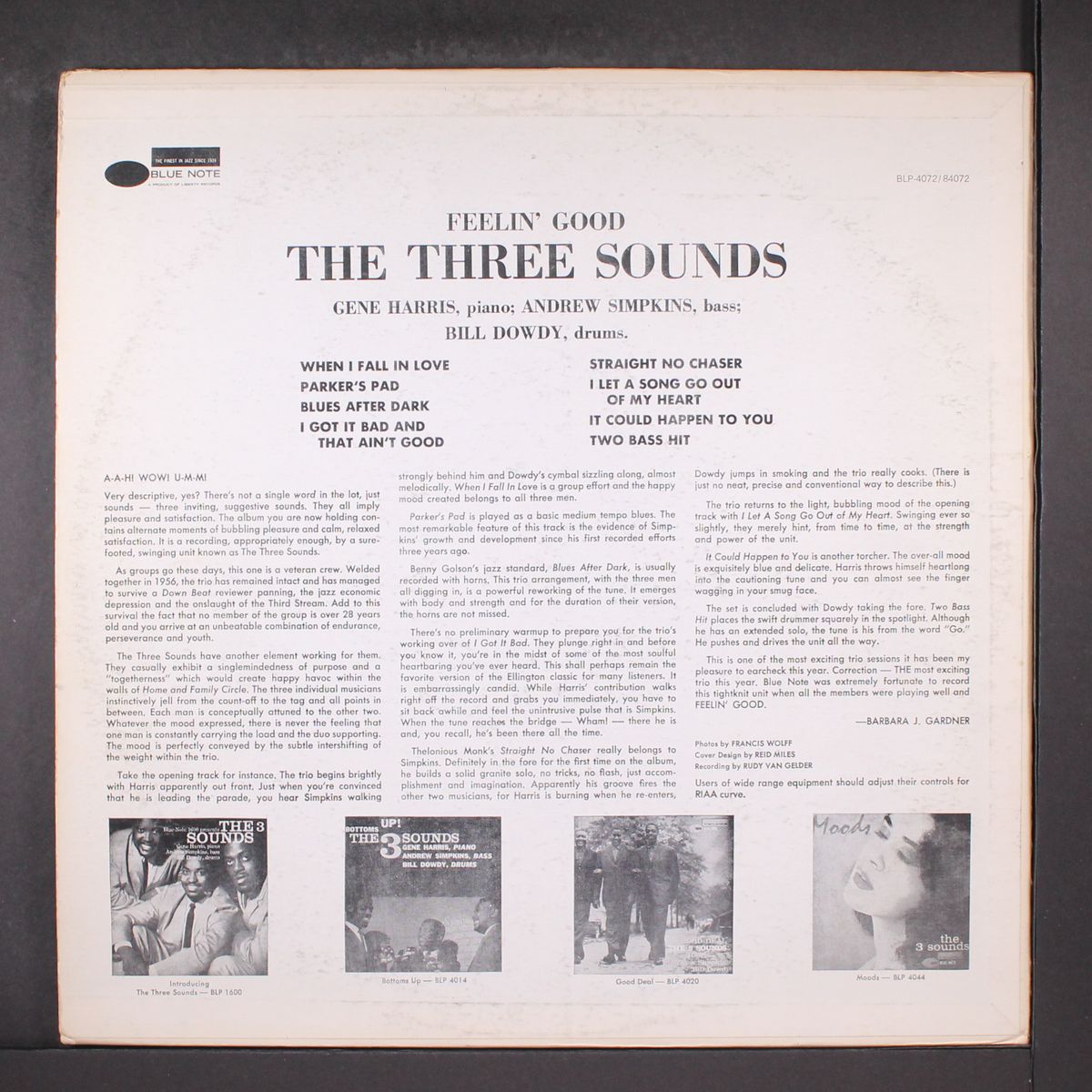 feelin' good by THREE SOUNDS