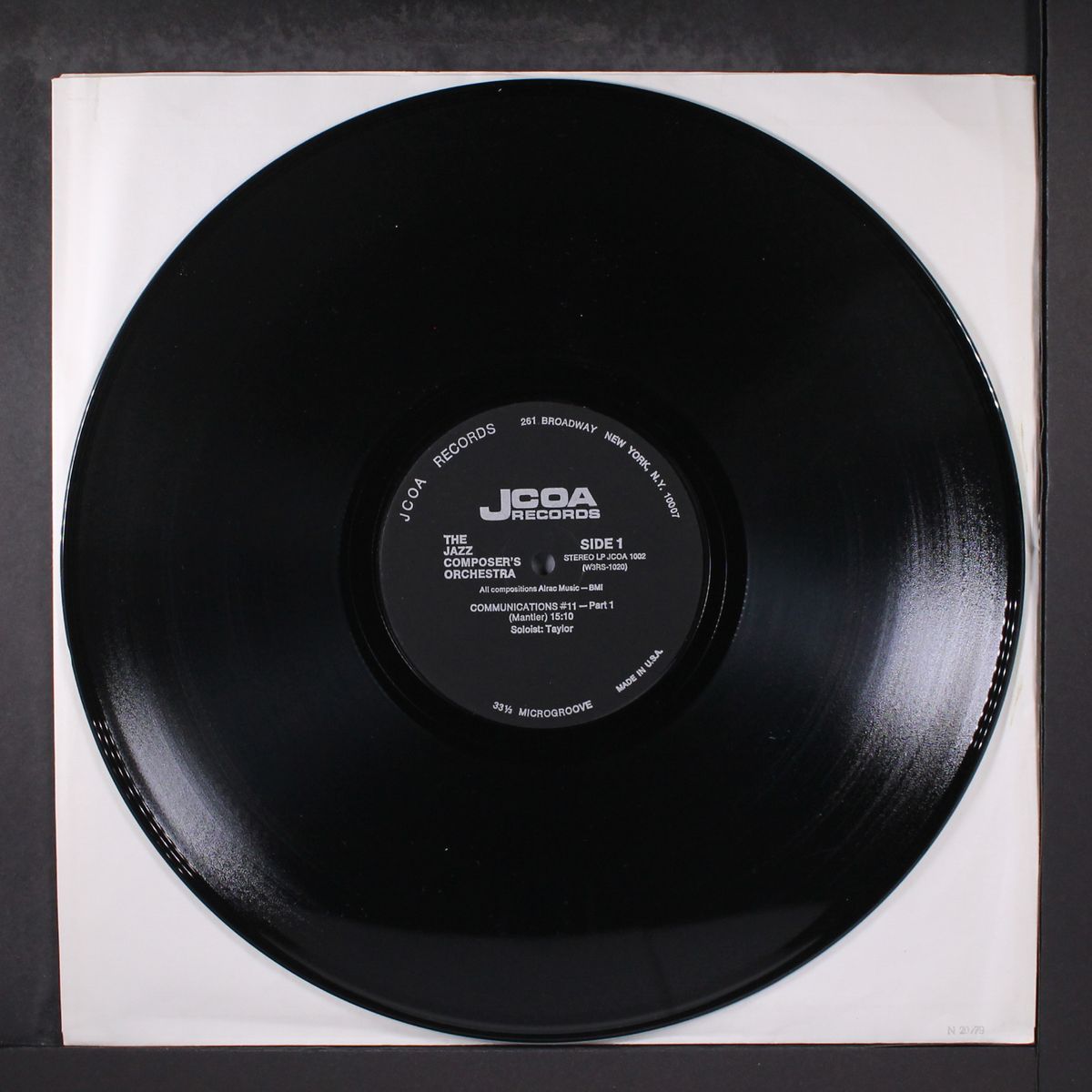 the jazz composer's orchestra by JAZZ COMPOSER'S ORCHESTRA