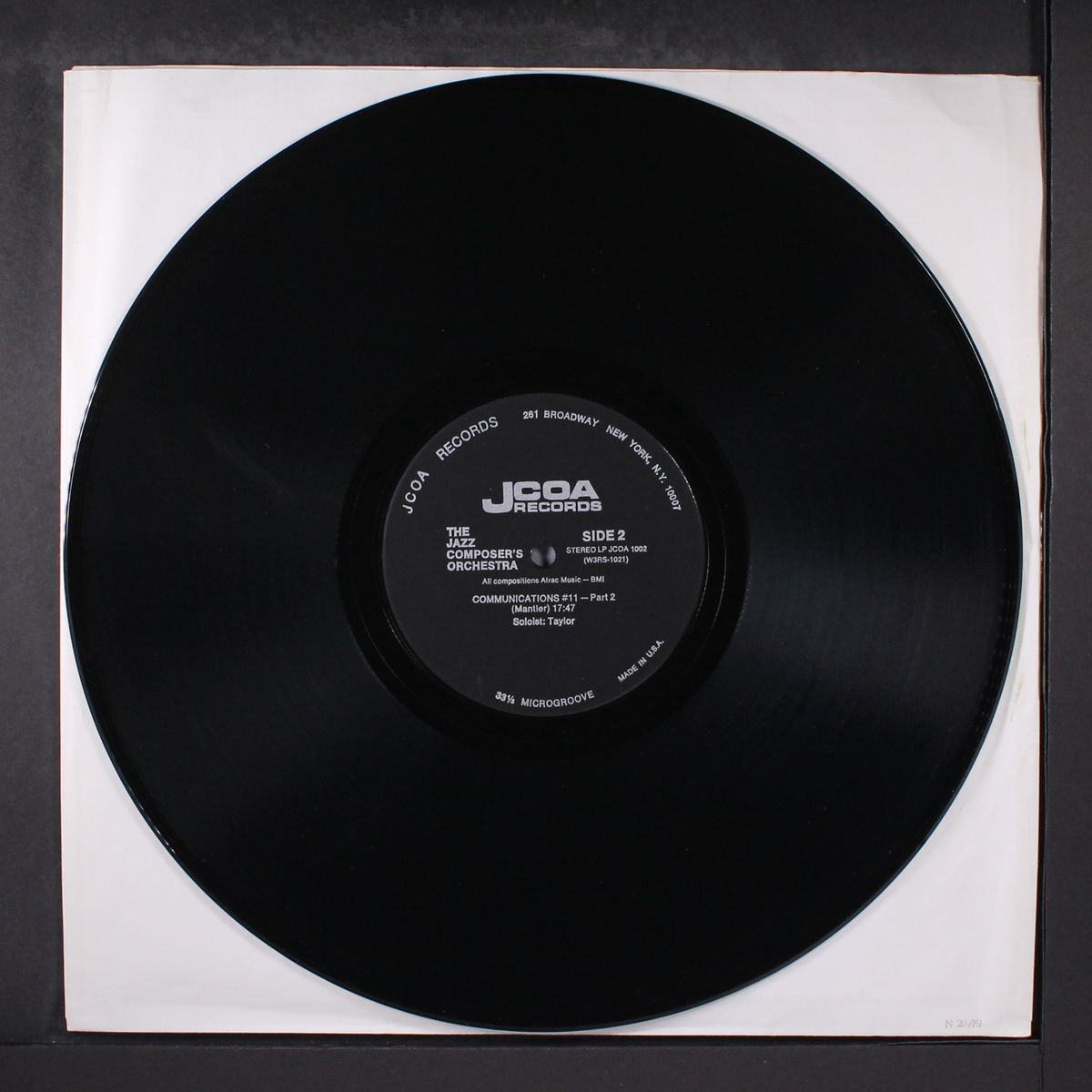 the jazz composer's orchestra by JAZZ COMPOSER'S ORCHESTRA